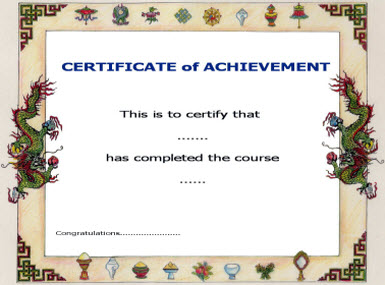 BP Achievement Cert